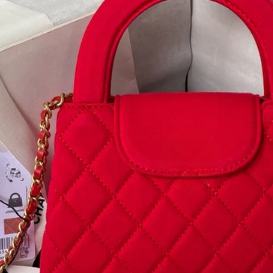 Tas Rode Canvas Matelassé – Cnl Edition