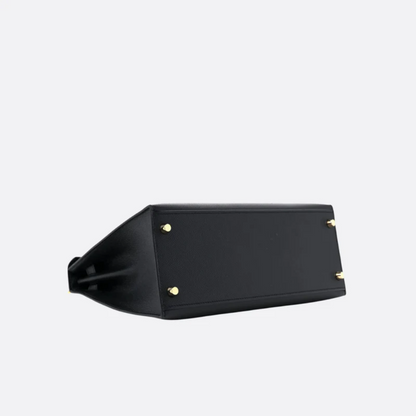 Tas 28 Kly met Gouden Hardware in Zwart