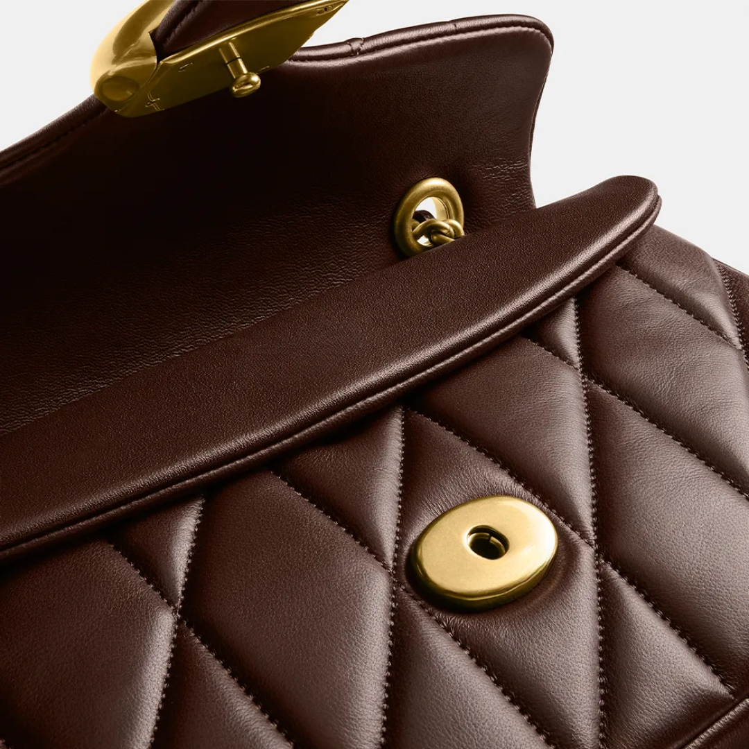 Tas 26 Schouder Gequilt – Cch Tby Donkerbruin