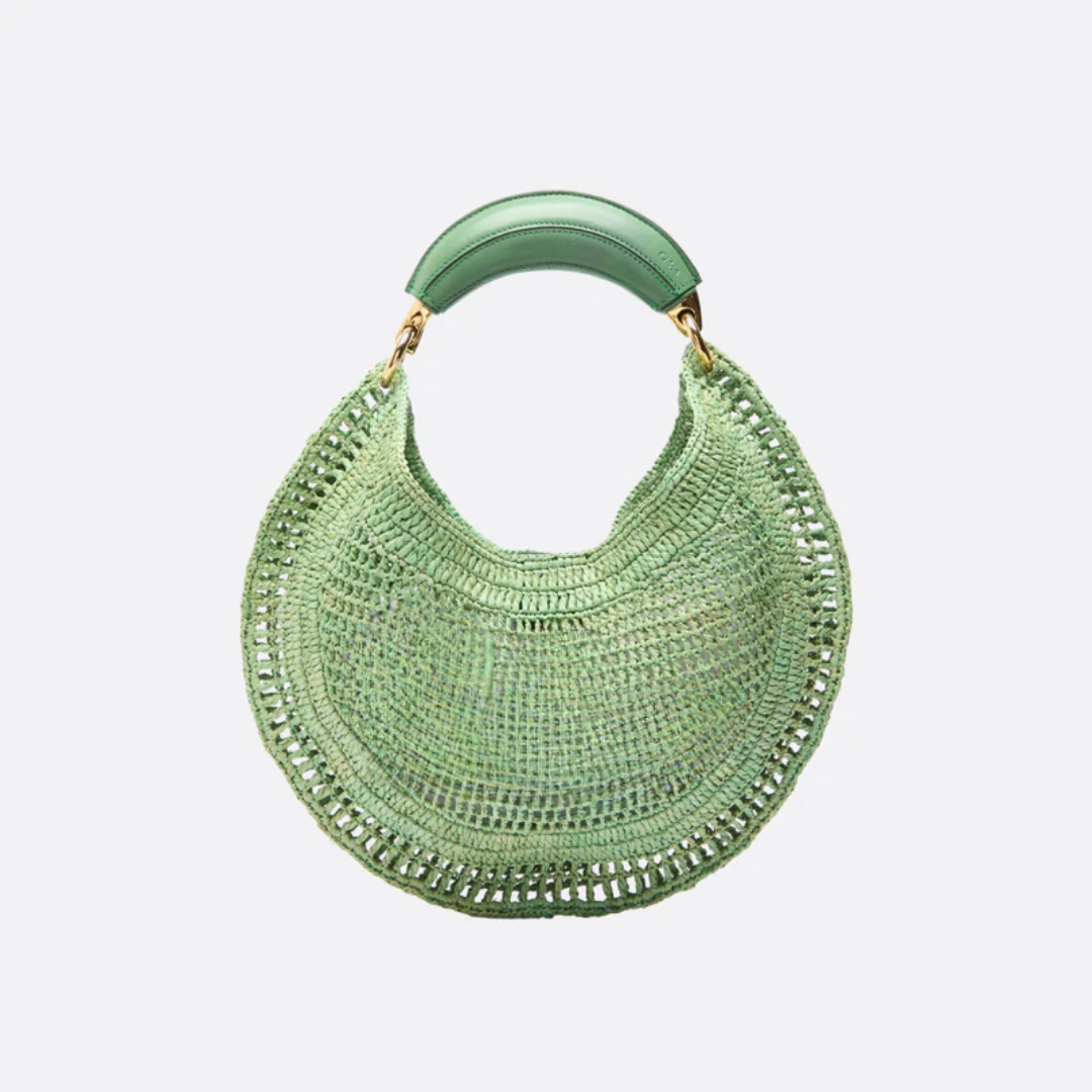 Tas CH. Hot Summer Banana in Raffia