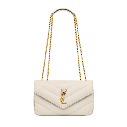 Tas Klein Matelassé Lamsleer Wit – SL