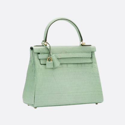 Tas Hm Kly 28 Vert d’Eau Alligator – Limited Edition