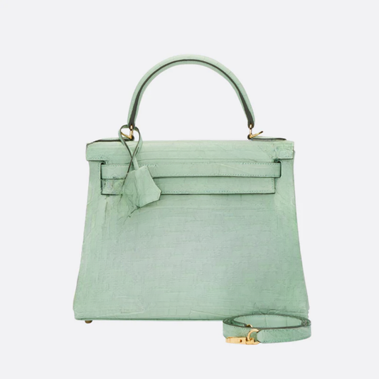 Tas Hm Kly 28 Vert d’Eau Alligator – Limited Edition