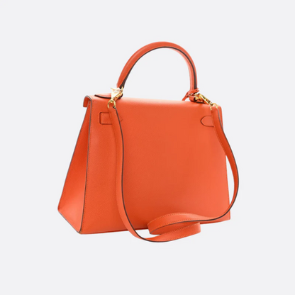 Tas 25 Kly met Gouden Hardware in Oranje