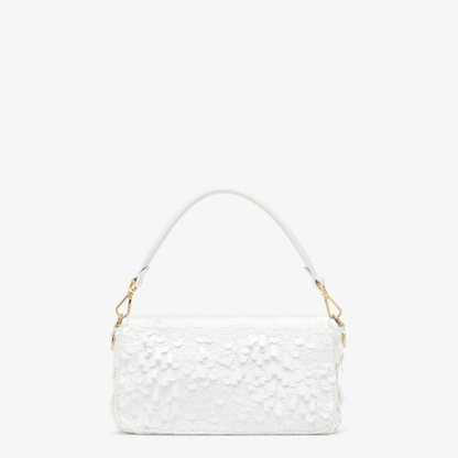 Tas Witte Sequin Leer – Fnd Btgt