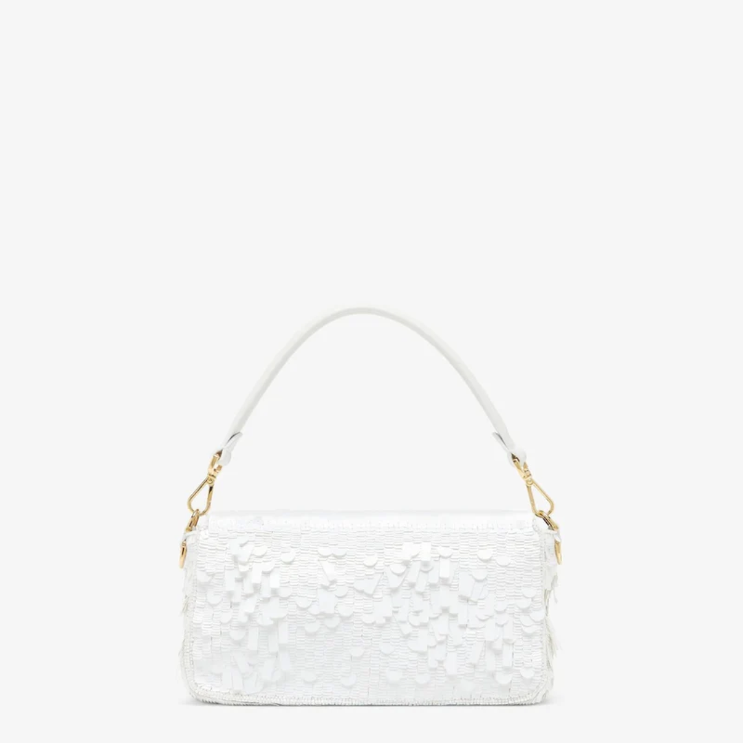 Tas Witte Sequin Leer – Fnd Btgt