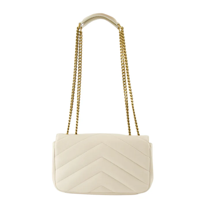 Tas Klein Matelassé Lamsleer Wit – SL