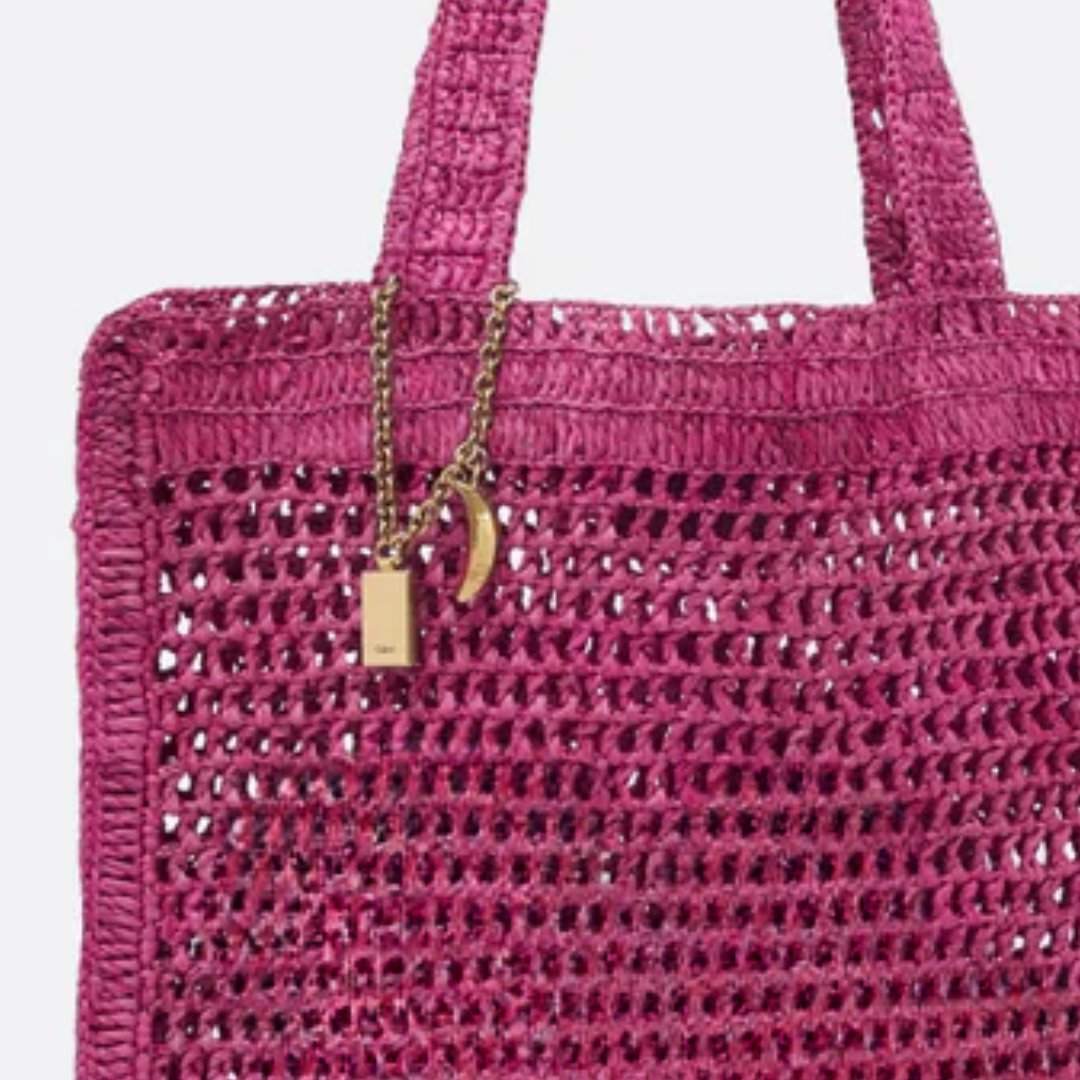 Tas Summer Banana van Raffia