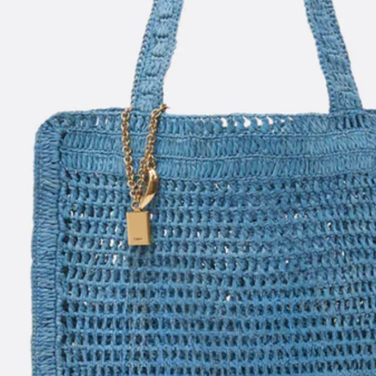 Tas Summer Banana van Raffia