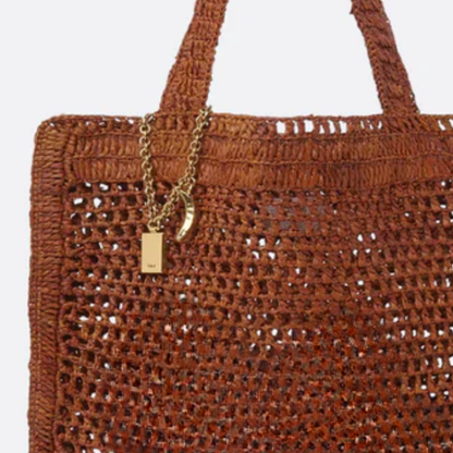 Tas Summer Banana van Raffia
