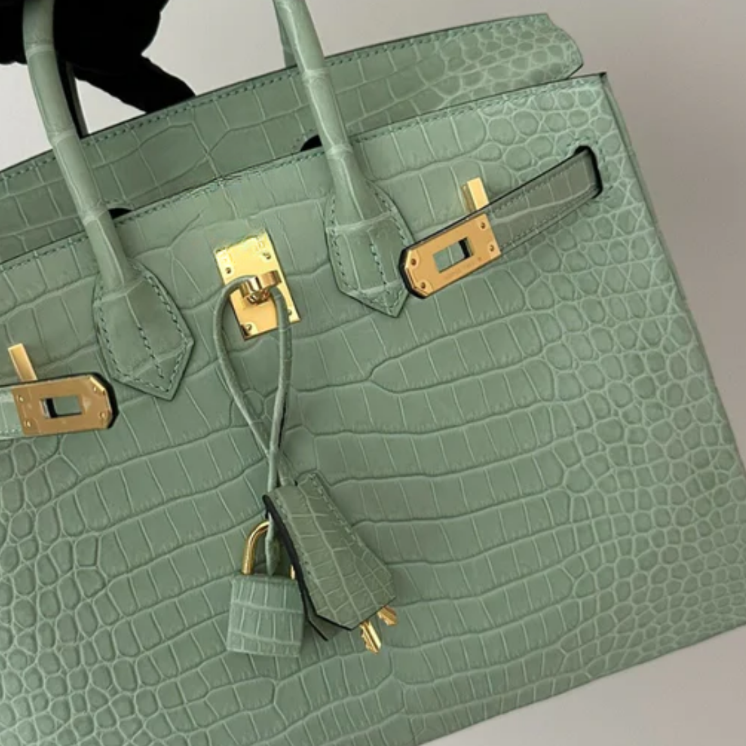 Tas Hm Kly 28 Vert d’Eau Alligator – Limited Edition