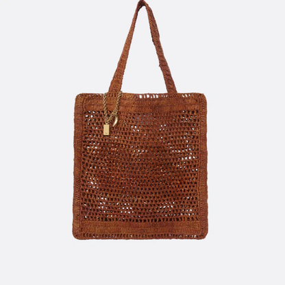 Tas Summer Banana van Raffia