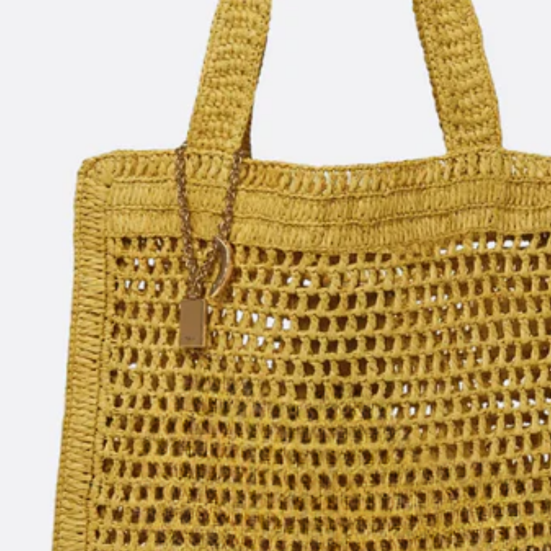 Tas Summer Banana van Raffia