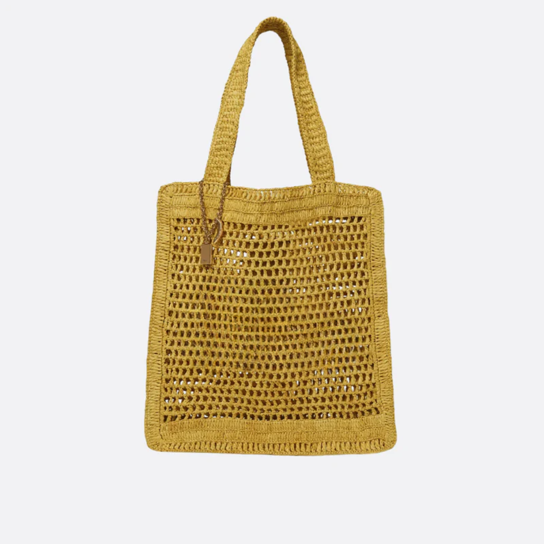 Tas Summer Banana van Raffia