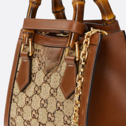 Tas Gcc Dna Klein Tote met Kristallen