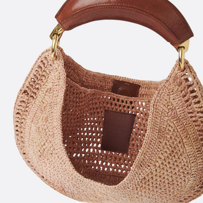 Tas CH. Hot Summer Banana in Raffia