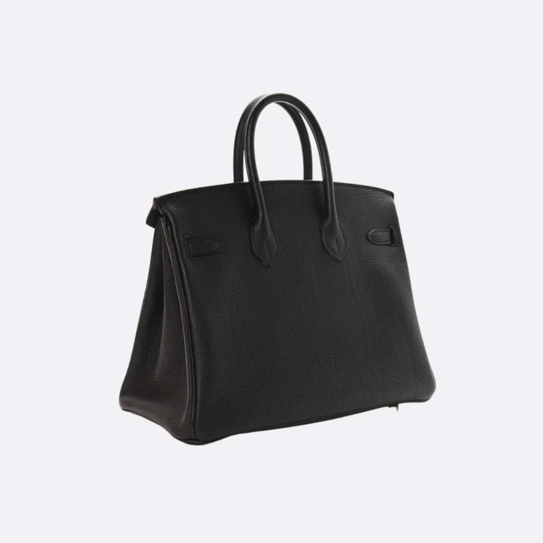 Tas 25 Brk met Gouden Hardware in Zwart