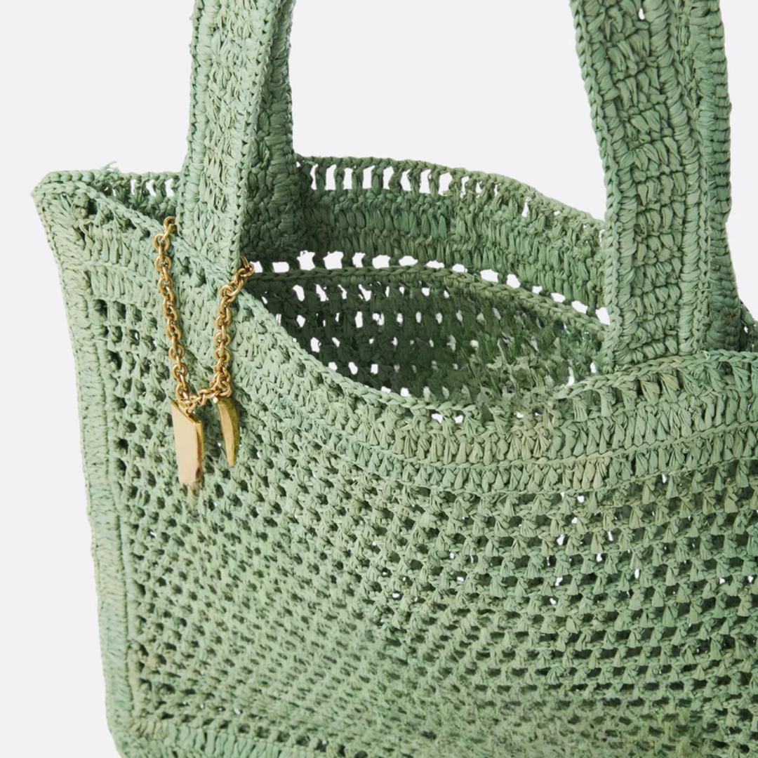 Tas Summer Banana van Raffia